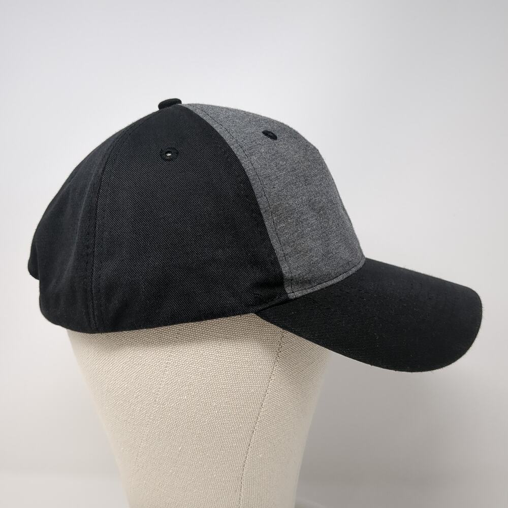 Double R Slideback Baseball Cap Black One Size Adjustable Threads Uniform Agency - Picture 5 of 9